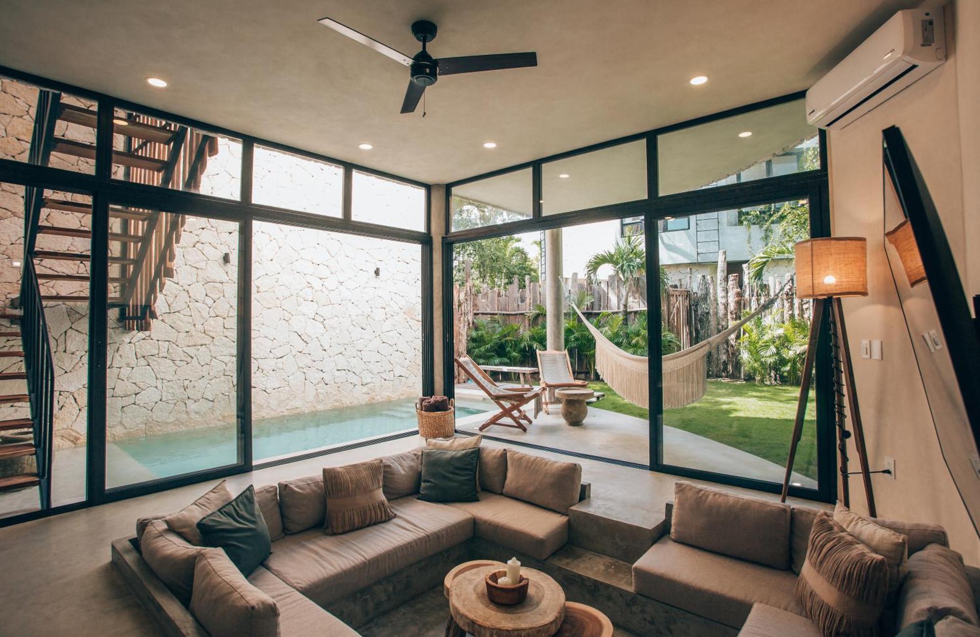 Villa Private Pool Jungle Boho Soona 6a *